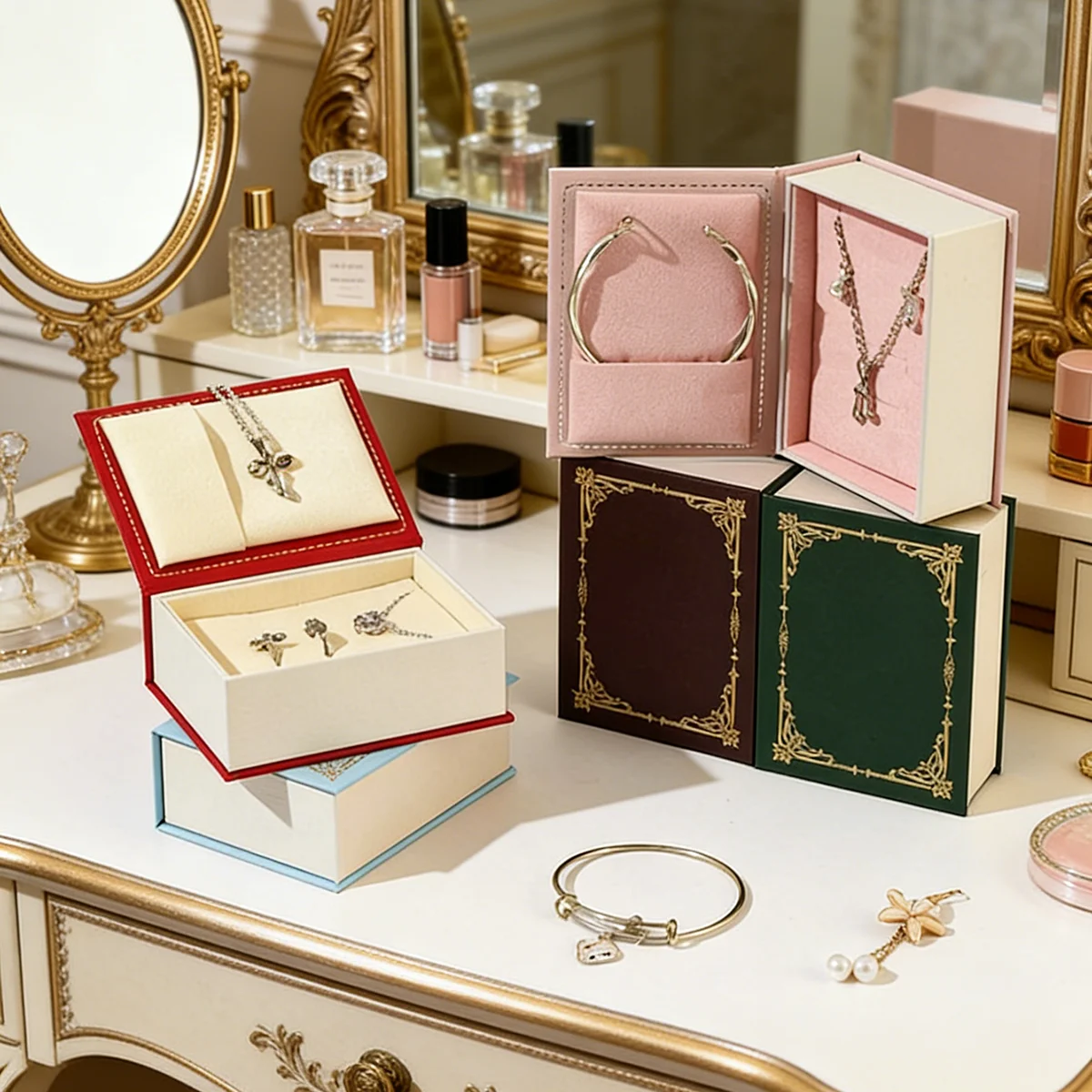 Шкатулка для драгоценностей с христианским прокрутом, внешняя часть с бархатной подкладкой | Ожерелья, кольца и серьги-органайзер с несколькими отделениями
Шкатулка для драгоценностей с христианским прокрутом, внешняя часть с бархатной подкладкой | Ожерелья, кольца и серьги-органайзер с несколькими отделениями