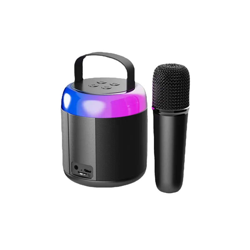 AZZ-Microphone Bluetooth Speaker National Singing Home KTV Portable Outdoor Audio (Black)
AZZ-Microphone Bluetooth Speaker National Singing Home KTV Portable Outdoor Audio (Black)
