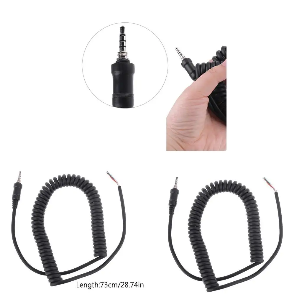 73cm Micorphone Cable for Yaesu VX-6R VX-7R FT-270R Walkie Talkie
73cm Micorphone Cable for Yaesu VX-6R VX-7R FT-270R Walkie Talkie