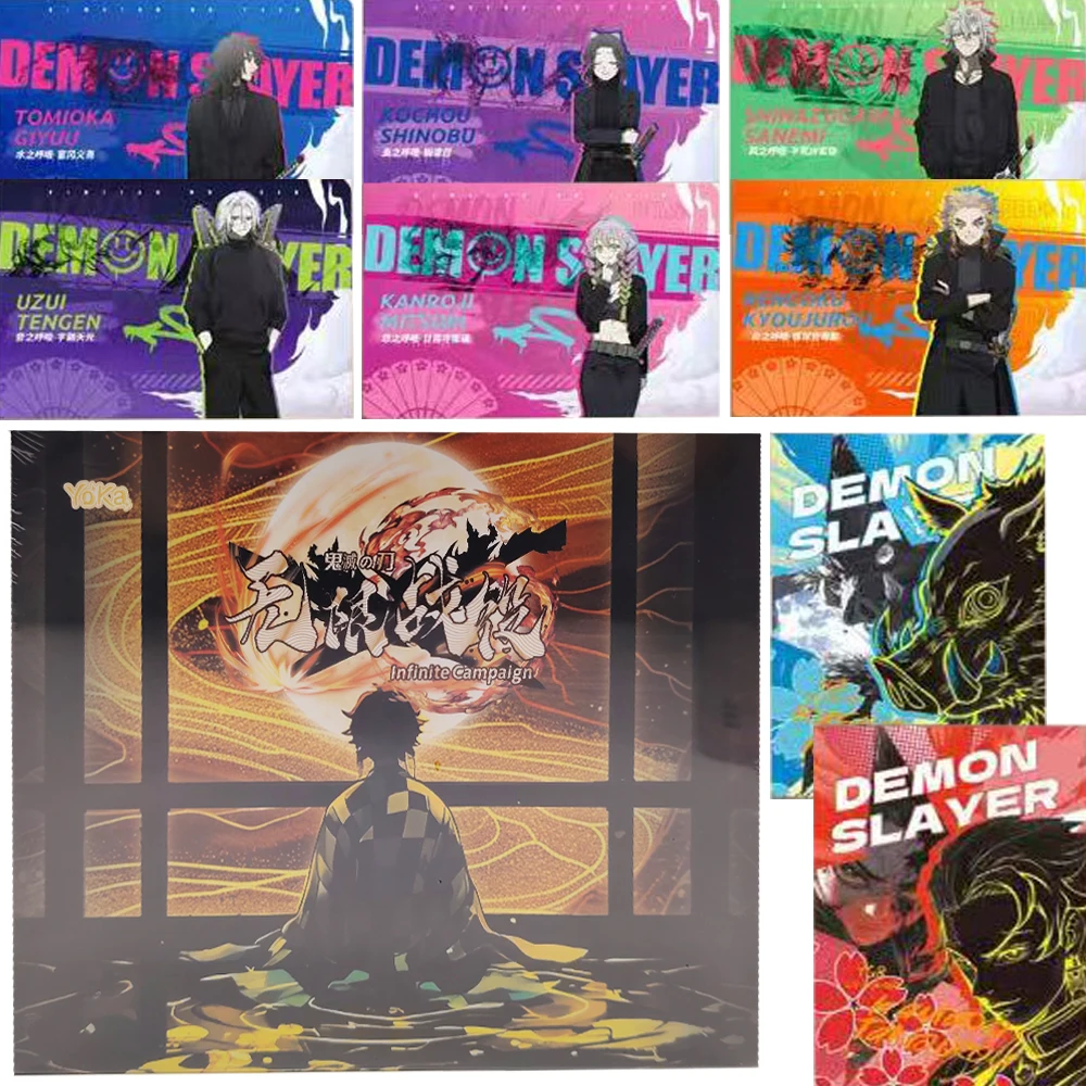 Demon Slayer Collection Cards for Boys Girls Kamado Tanjirou Anime Hot Blooded Gaze Close-up Hollow Out Cards Cool Toys Gifts
Demon Slayer Collection Cards for Boys Girls Kamado Tanjirou Anime Hot Blooded Gaze Close-up Hollow Out Cards Cool Toys Gifts