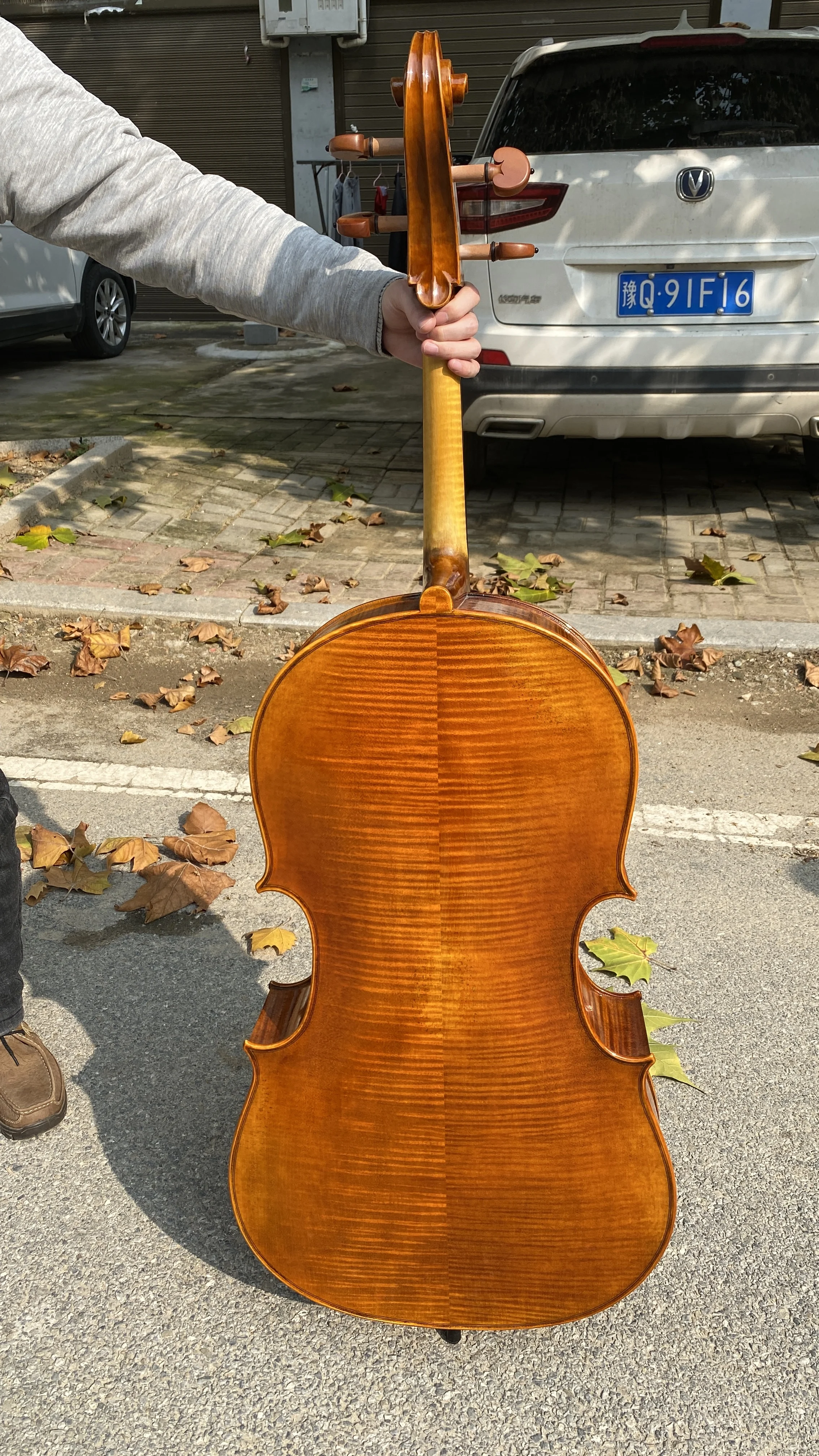 Solid Wood 4/4 Professional Cello High Gloss Tiger Pattern Spruce Wholesale
Solid Wood 4/4 Professional Cello High Gloss Tiger Pattern Spruce Wholesale