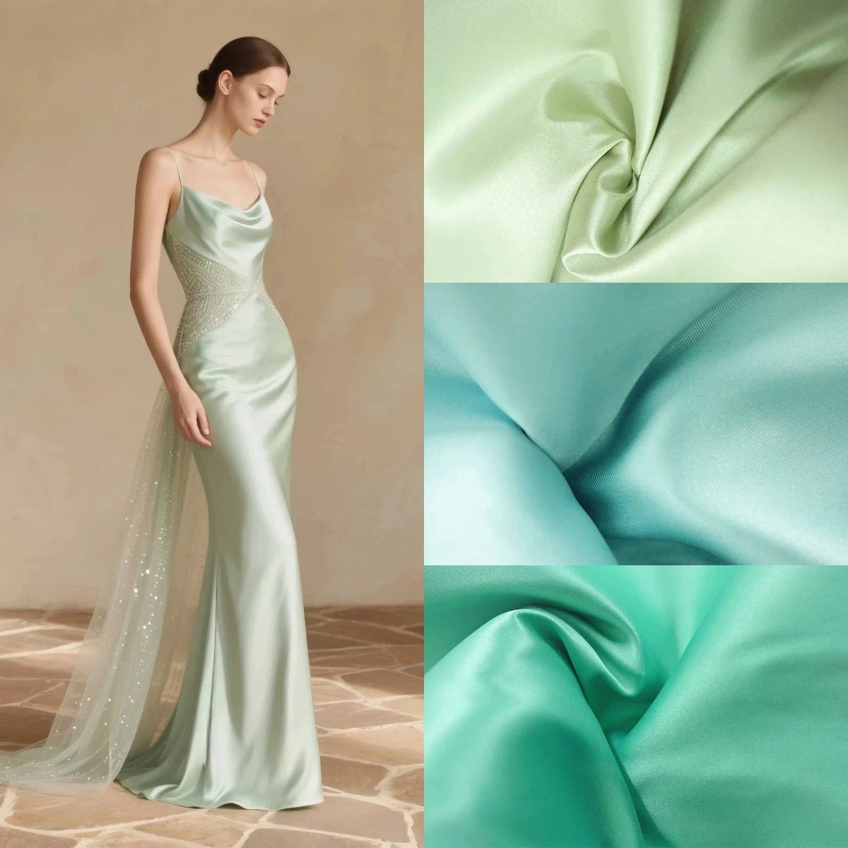 Роскошная зеленая жесткая саржевая атласная тяжелая ткань Mikado для свадебных платьев, костюмов, высококачественные пошивные материалы своими руками
Роскошная зеленая жесткая саржевая атласная тяжелая ткань Mikado для свадебных платьев, костюмов, высококачественные пошивные материалы своими руками