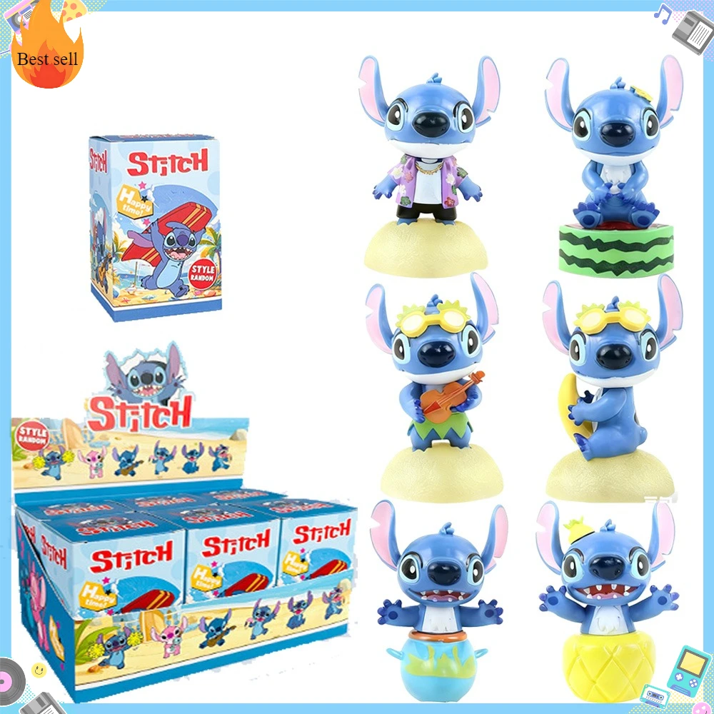 New Summer Pink Stitch 6 PCS Blind Box Collection Cute PVC Figure Set Lilo & Stitch Beach Theme Toys for Girls Children's gifts
New Summer Pink Stitch 6 PCS Blind Box Collection Cute PVC Figure Set Lilo & Stitch Beach Theme Toys for Girls Children's gifts
