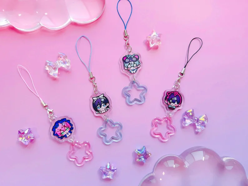Alien Stage Stylized Character Acrylic Phone Charm Keychain Cartoon Bag Decor Gift
Alien Stage Stylized Character Acrylic Phone Charm Keychain Cartoon Bag Decor Gift