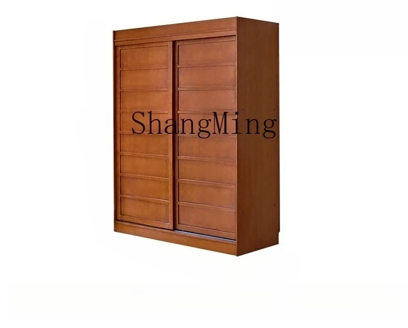 FG good-looking Chinese Retro Solid Wood Large Wardrobe Small Apartment Sliding Door Storage Cabinet
FG good-looking Chinese Retro Solid Wood Large Wardrobe Small Apartment Sliding Door Storage Cabinet