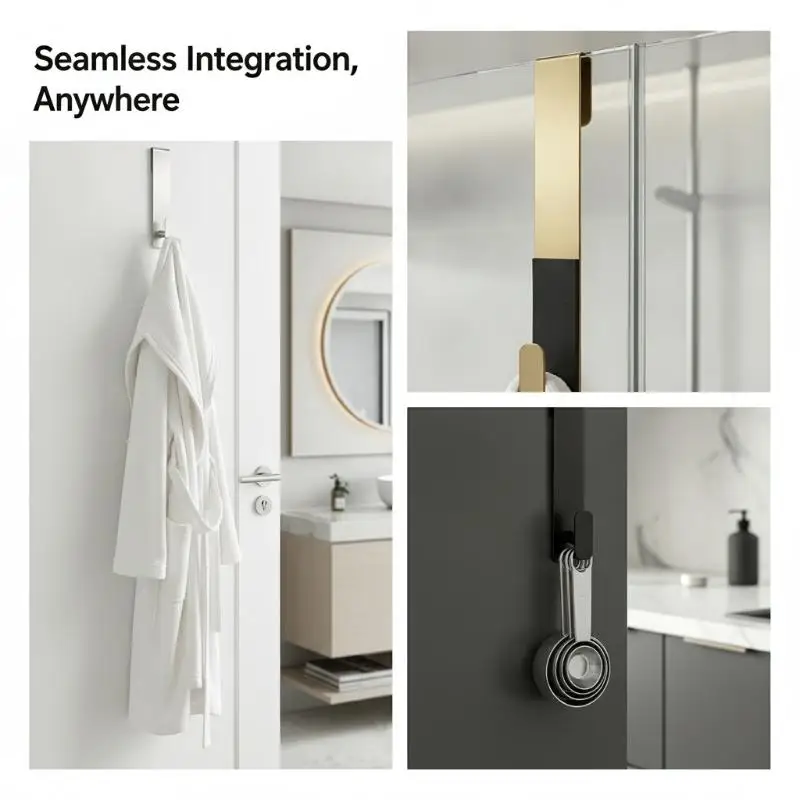 1/2Pcs Bathroom Shower Door Back Hook Stainless Steel Over Glass Door Shower Towel Rack S-Shape Bathroom Bathrobe Hanger Hooks
1/2Pcs Bathroom Shower Door Back Hook Stainless Steel Over Glass Door Shower Towel Rack S-Shape Bathroom Bathrobe Hanger Hooks