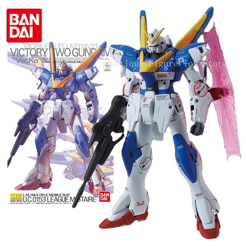 Bandai Genuine Gundam Model Kit Anime Figure MG V2 LM314V21 Victory 2 Collection Gunpla Anime Action Figure Toys for Children
Bandai Genuine Gundam Model Kit Anime Figure MG V2 LM314V21 Victory 2 Collection Gunpla Anime Action Figure Toys for Children
