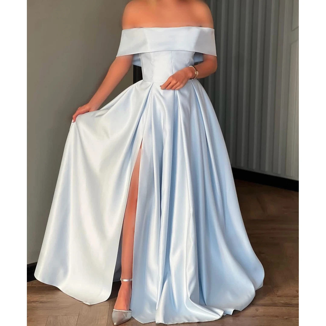 Aura Women's Elegant Luxury Party Dress 2026 Woman Custom Made Bespoke Occasion Dresses Medium Length A Word Lapel Satin Slit
Aura Women's Elegant Luxury Party Dress 2026 Woman Custom Made Bespoke Occasion Dresses Medium Length A Word Lapel Satin Slit