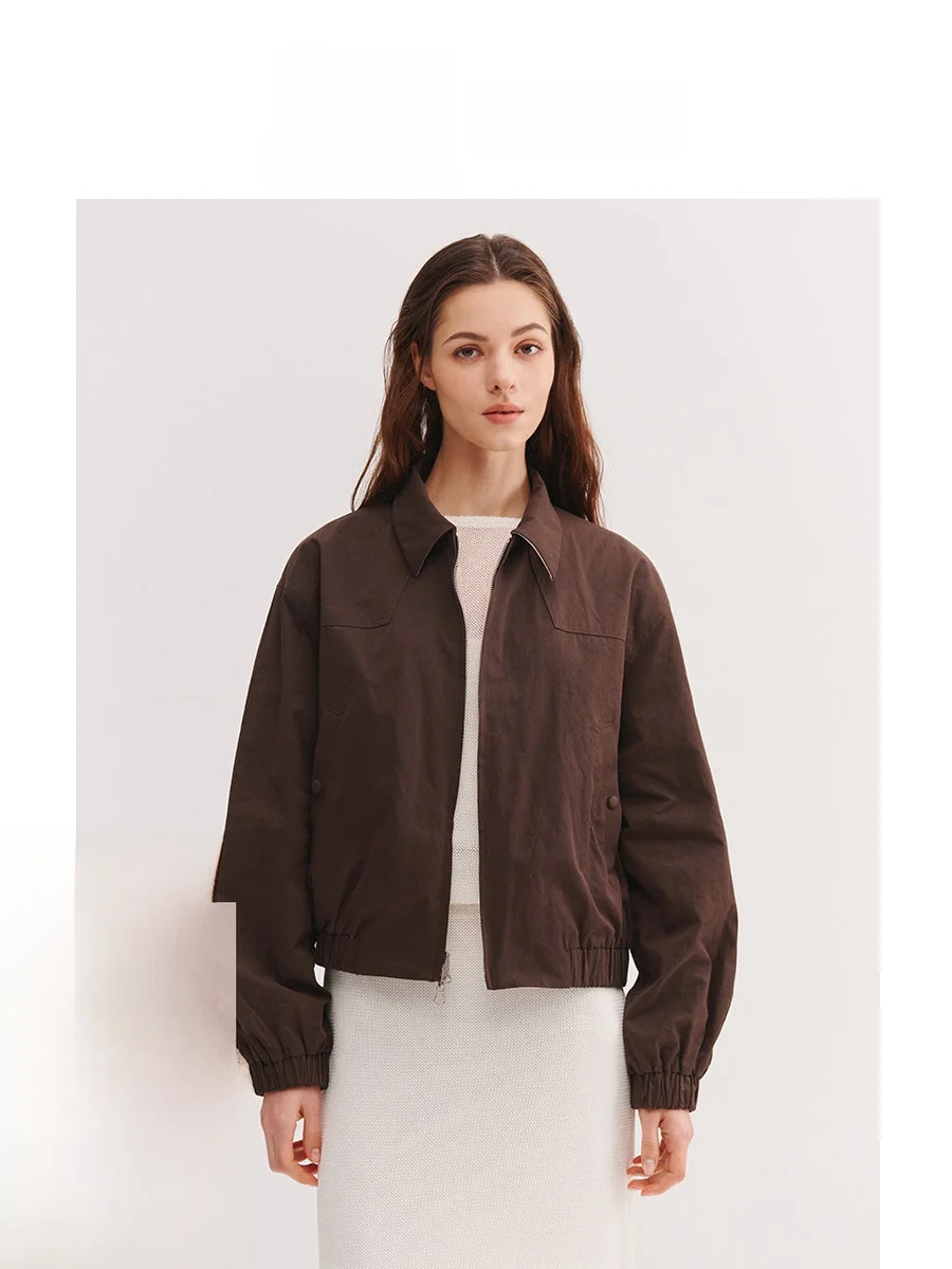 Classic Double-Sided Wear Short Jacket Women's Loose Slimming Outerwear Spring New Style Casual Workwear Polyester Fiber
Classic Double-Sided Wear Short Jacket Women's Loose Slimming Outerwear Spring New Style Casual Workwear Polyester Fiber