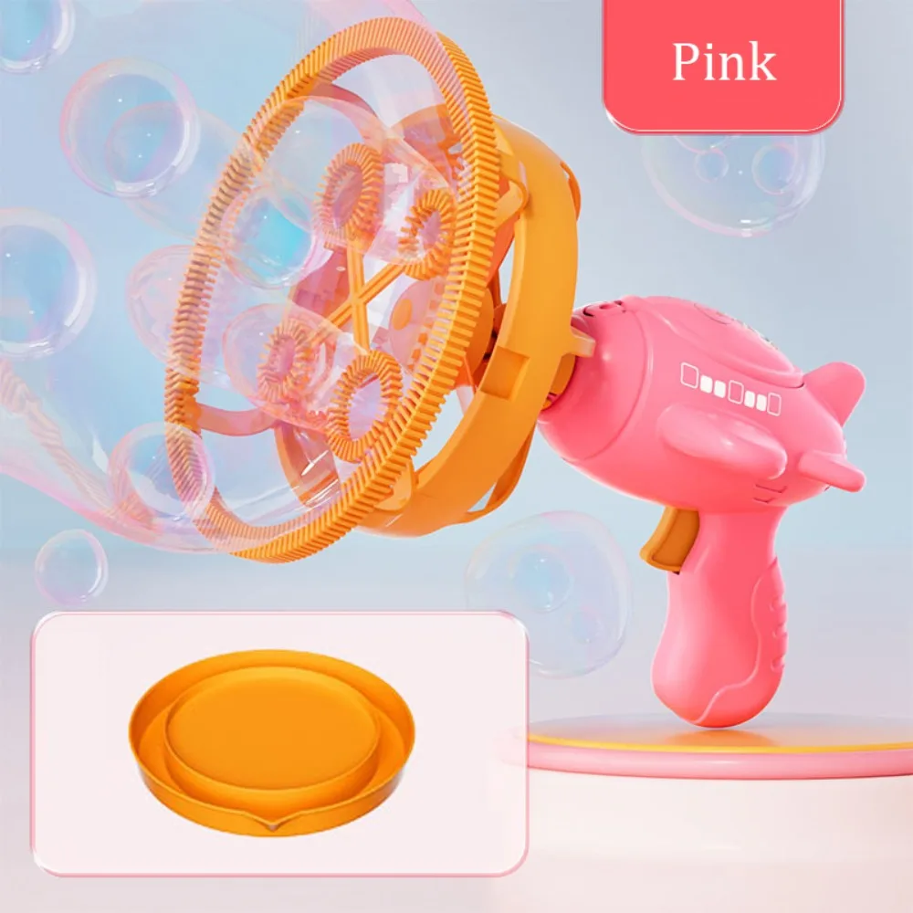 Fun Plastic Fan Airplane Bubble Machine Electric Handheld Bubble Maker Semi-Automatic Fun Bubbles Outdoor
Fun Plastic Fan Airplane Bubble Machine Electric Handheld Bubble Maker Semi-Automatic Fun Bubbles Outdoor