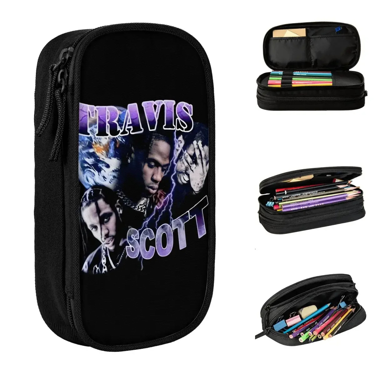 Fashion Cactus Jack Rap MUSIC Pencil Cases Pencilcases Pen Box for Student Big Capacity Bag Office Gifts Stationery
Fashion Cactus Jack Rap MUSIC Pencil Cases Pencilcases Pen Box for Student Big Capacity Bag Office Gifts Stationery