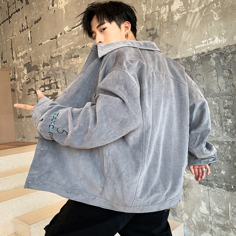 Casual Loose Men's Denim Jaet Autumn Spring Faion Spor Pilot Jaet Sli Workwear Long Sve ort Length Outerwear
Casual Loose Men's Denim Jaet Autumn Spring Faion Spor Pilot Jaet Sli Workwear Long Sve ort Length Outerwear