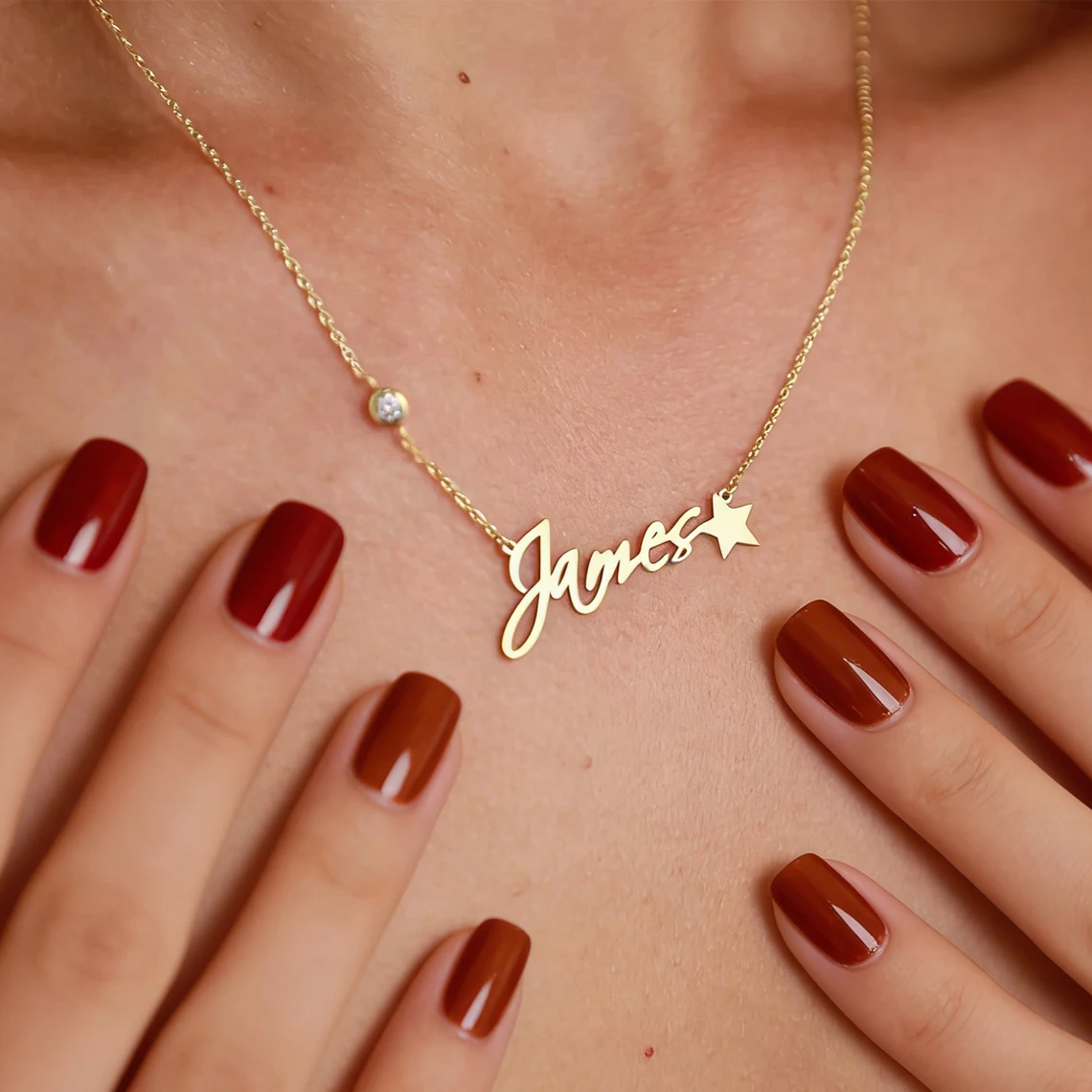 Индивидуальное изящное ожерелье-звезда с именем для женщин и девушек, персонализированное ожерелье-подвеска в виде звезды с именем и камнем по месяцу рождения, ювелирный подарок
Индивидуальное изящное ожерелье-звезда с именем для женщин и девушек, персонализированное ожерелье-подвеска в виде звезды с именем и камнем по месяцу рождения, ювелирный подарок