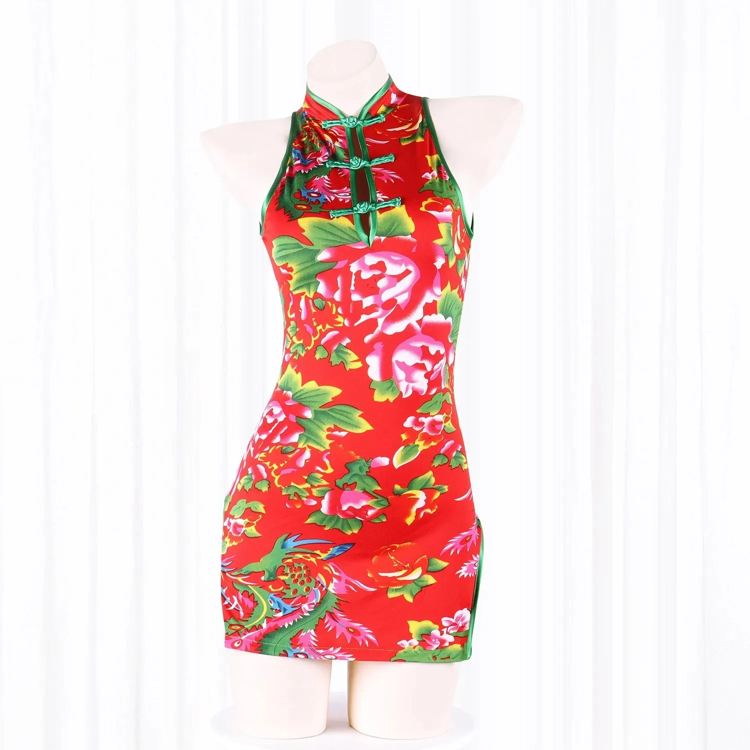 Northeast Flower Pajamas Women Summer Sexy Nightdress Slim Fit Qipao Adult Cosplay Sleeping Skirt Short Skirt
Northeast Flower Pajamas Women Summer Sexy Nightdress Slim Fit Qipao Adult Cosplay Sleeping Skirt Short Skirt