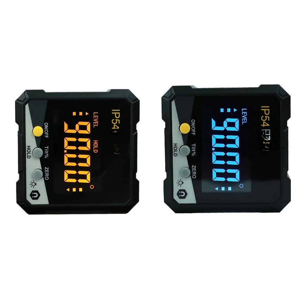 Mini Electronic Digital Display Inclinometer Inclination Box Slope Level Protractor Magnetic Angle Ruler Inclination Box