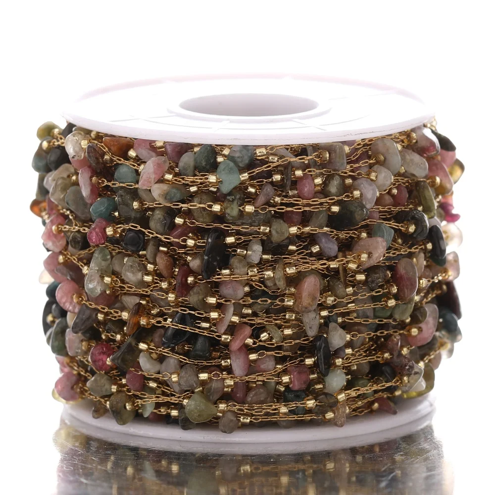 10Meters Stainless Steel Brown-Red Natural Stone Chains for DIY Jewelry Making Necklace Found Bracelet Components Accessories
10Meters Stainless Steel Brown-Red Natural Stone Chains for DIY Jewelry Making Necklace Found Bracelet Components Accessories
