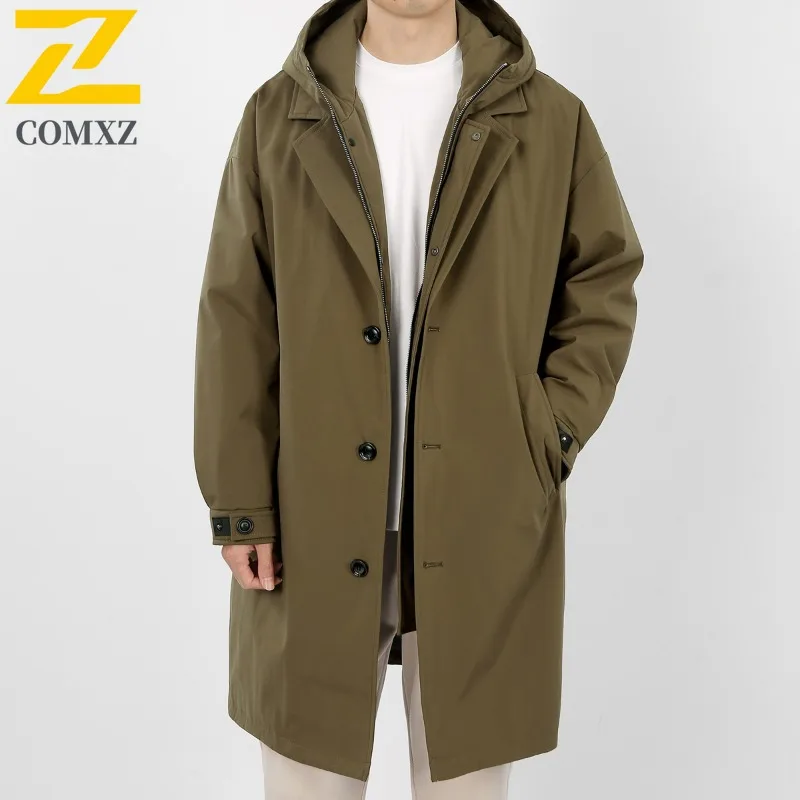 COMXZ Мужской пуховик 90 Белый гусиный пух 3-в-1 Съемная подкладка Лыжная стеганая куртка Снежные зимние куртки средней длины с капюшоном
COMXZ Мужской пуховик 90 Белый гусиный пух 3-в-1 Съемная подкладка Лыжная стеганая куртка Снежные зимние куртки средней длины с капюшоном