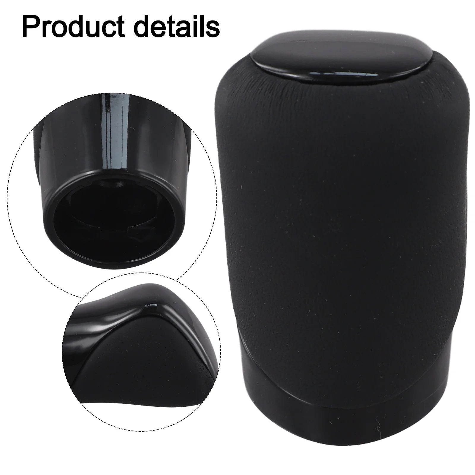 45mm 1.77in X 75mm 2.95in Black PU Leather Comfortable Grip For Automatic Vehicles Modern Interior Style Car Interior Upgrade
45mm 1.77in X 75mm 2.95in Black PU Leather Comfortable Grip For Automatic Vehicles Modern Interior Style Car Interior Upgrade