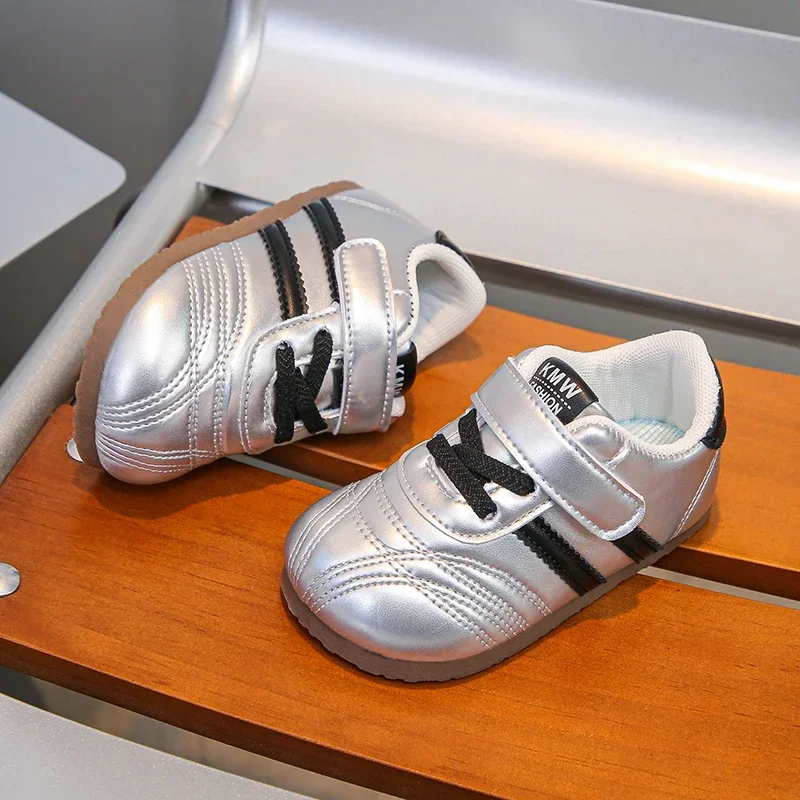 Toddler Sports Shoes Striped Trendy Baby Sneakers Hook&loop Versatile 2025 New Fashion Kids Walking Shoes Soft Bottom Non-slip
Toddler Sports Shoes Striped Trendy Baby Sneakers Hook&loop Versatile 2025 New Fashion Kids Walking Shoes Soft Bottom Non-slip