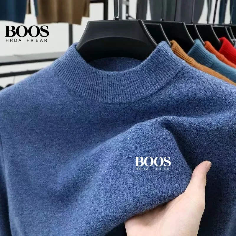 Autumn and Winter Men's High Quality Knitted Wool Sweater New Fashionable, Casual, Warm and Versatile Top
Autumn and Winter Men's High Quality Knitted Wool Sweater New Fashionable, Casual, Warm and Versatile Top