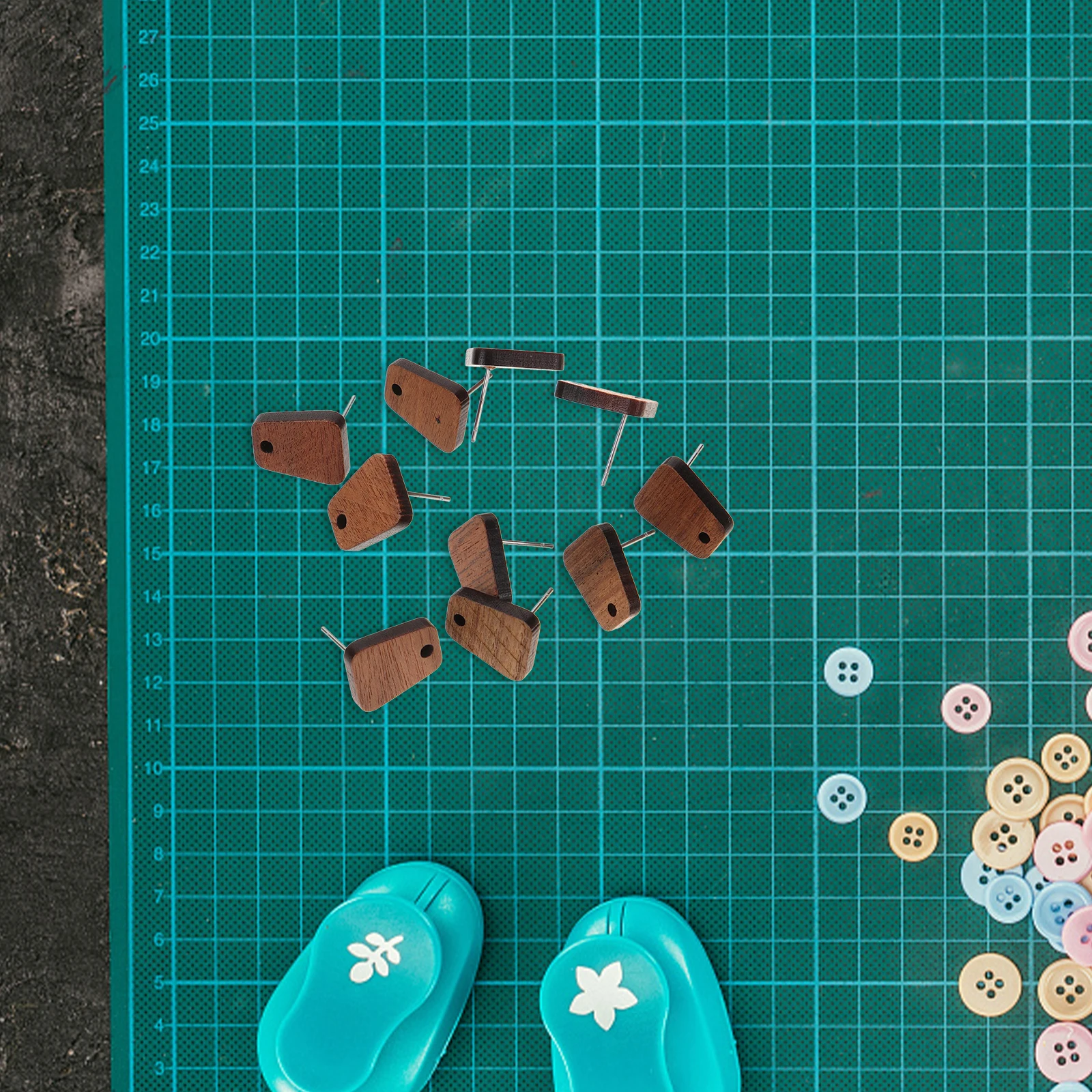 10pcs Wooden Earring Posts Diy Jewelry Making Supplies Flat Head Studs For Ear Decor Craft Accessories Wood Earring Blanks
10pcs Wooden Earring Posts Diy Jewelry Making Supplies Flat Head Studs For Ear Decor Craft Accessories Wood Earring Blanks