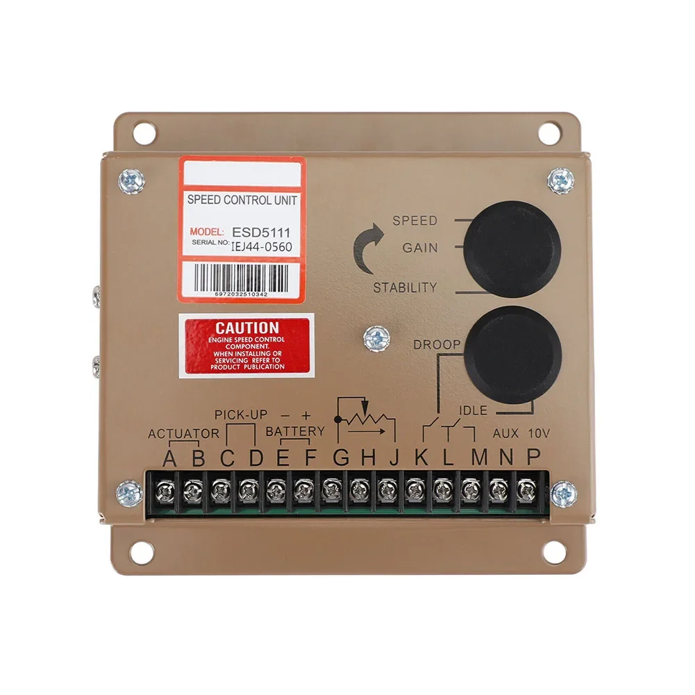 ESD5111 Diesel Engine Speed Control Unit Governor Controller Electronic Engine Speed Controller Governor Generator Parts
ESD5111 Diesel Engine Speed Control Unit Governor Controller Electronic Engine Speed Controller Governor Generator Parts