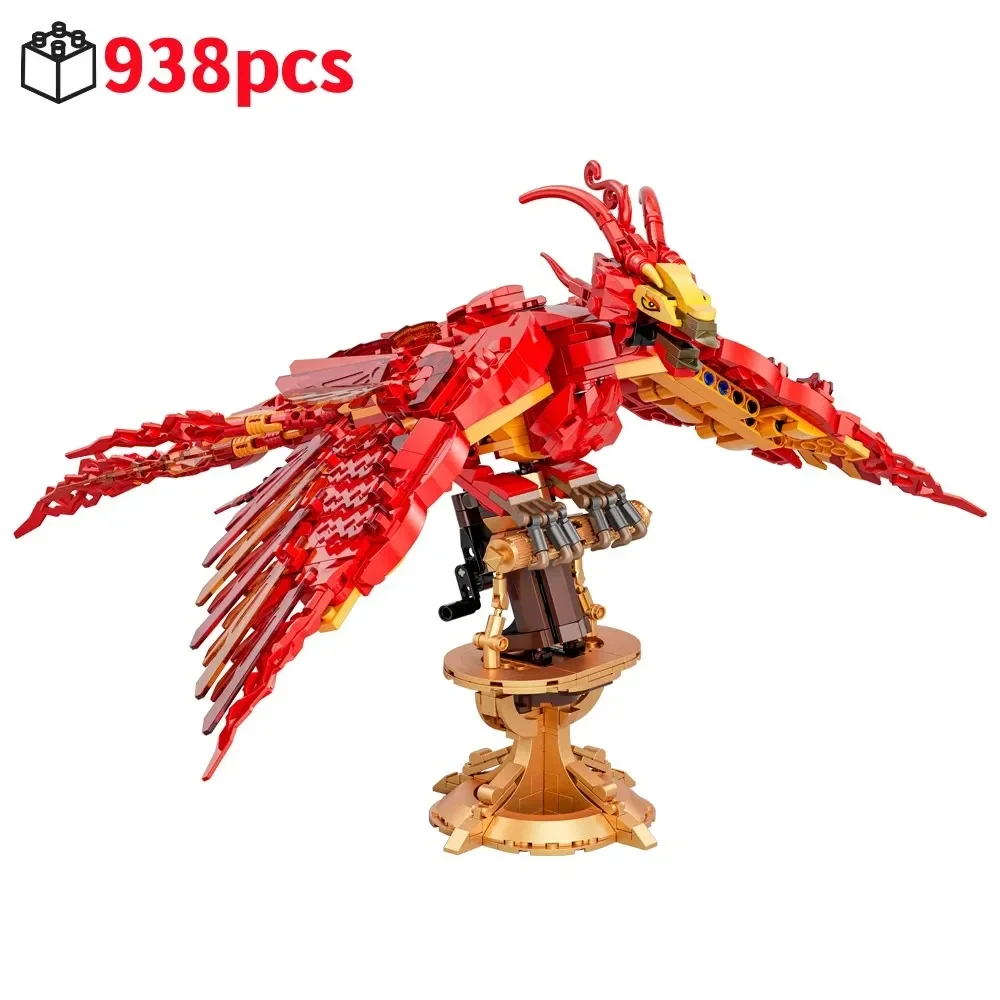 New Creative Fire Phoenix Building Block Model Aduclt Children's Collection Puzzle Birthday Gift
New Creative Fire Phoenix Building Block Model Aduclt Children's Collection Puzzle Birthday Gift