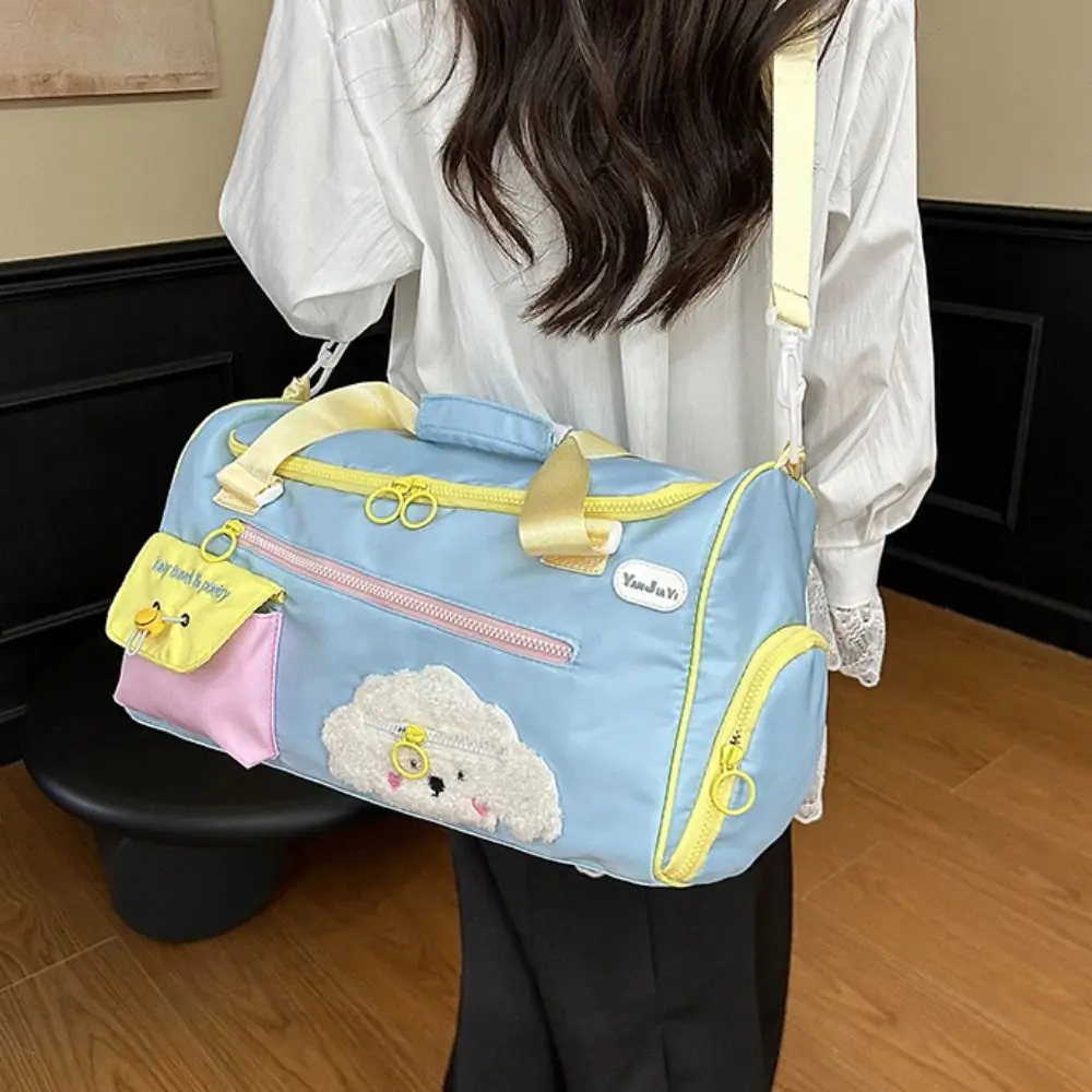 Nylon Cartoon Travel Duffel Bag Wet Dry Separation Portable Women's Fitness Handbag Large Capacity Durable Travel Luggage Bag
Nylon Cartoon Travel Duffel Bag Wet Dry Separation Portable Women's Fitness Handbag Large Capacity Durable Travel Luggage Bag