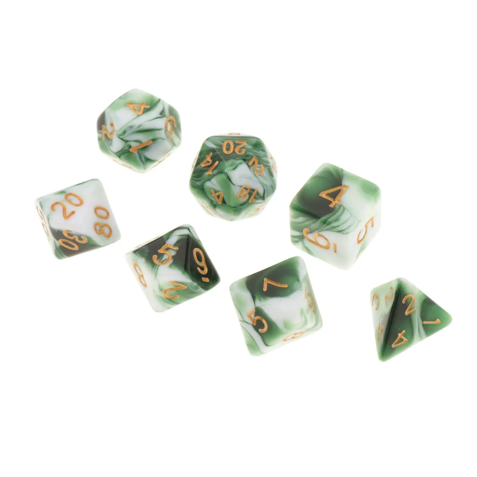 Multi-sided Acrylic Polyhedral Dice with Clear Numbers Board Game Tools for RPG DND Party Table Games
Multi-sided Acrylic Polyhedral Dice with Clear Numbers Board Game Tools for RPG DND Party Table Games