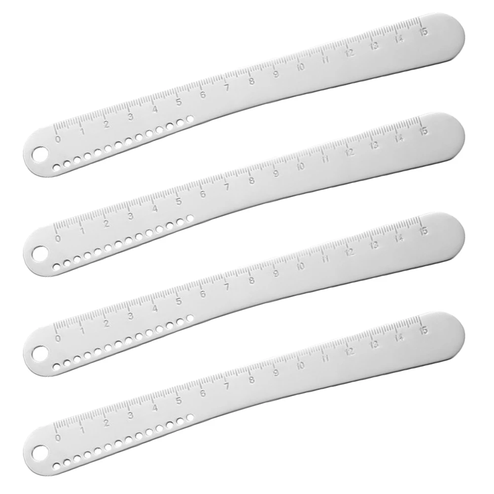 4PCS Stainless Steel Dumpling Spoon Cheese Spatula Measuring Scale Mixing Spoons Long Handle Kitchen Pastry Tools
4PCS Stainless Steel Dumpling Spoon Cheese Spatula Measuring Scale Mixing Spoons Long Handle Kitchen Pastry Tools