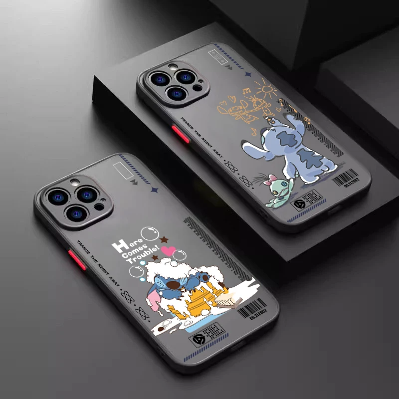 Stitch Anime Cute Disney Frosted Translucent For Apple iPhone 16 15 14 13 12 11 XS XR X Pro Max Plus Mini TPU Phone Case
Stitch Anime Cute Disney Frosted Translucent For Apple iPhone 16 15 14 13 12 11 XS XR X Pro Max Plus Mini TPU Phone Case