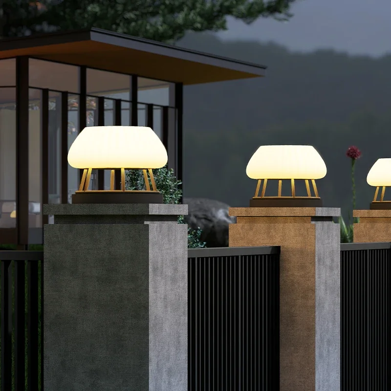Solar Pillar Lights Outdoor Waterproof LED Wall Lamp Home Decor Lighting Villa Gate Garden Solar Energy Super Bright Door Fence
Solar Pillar Lights Outdoor Waterproof LED Wall Lamp Home Decor Lighting Villa Gate Garden Solar Energy Super Bright Door Fence