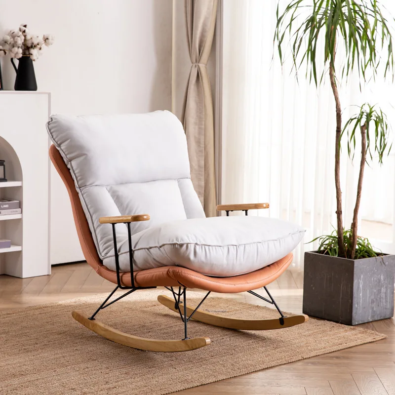 Rocking chair recliner adult lazy sofa happy lobster light luxury Internet celebrity chair rocking balcony home
Rocking chair recliner adult lazy sofa happy lobster light luxury Internet celebrity chair rocking balcony home