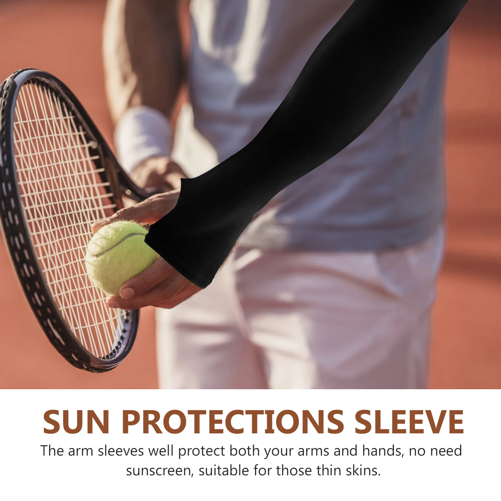 3 Pairs UV Protection Arm Sleeves Cuff Hand Cover for Men Women Sports Cycling Fishing Gardening Driving
3 Pairs UV Protection Arm Sleeves Cuff Hand Cover for Men Women Sports Cycling Fishing Gardening Driving