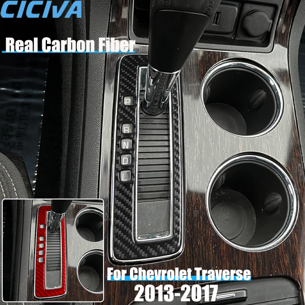 Автомобильные аксессуары из настоящего углеродного волокна, накладка на панель переключения передач, мягкая наклейка для Chevrolet Traverse 2013, 2014, 2015, 2016 2017
Автомобильные аксессуары из настоящего углеродного волокна, накладка на панель переключения передач, мягкая наклейка для Chevrolet Traverse 2013, 2014, 2015, 2016 2017