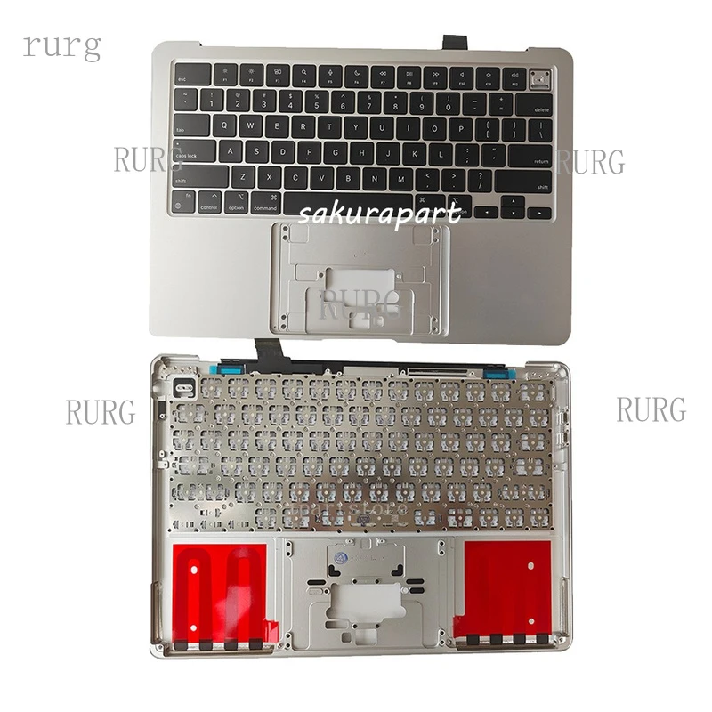 R+ Silver For Apple MacBook Air M4 13" 2025 A3240 Palmrest Cover US Keyboard
R+ Silver For Apple MacBook Air M4 13" 2025 A3240 Palmrest Cover US Keyboard