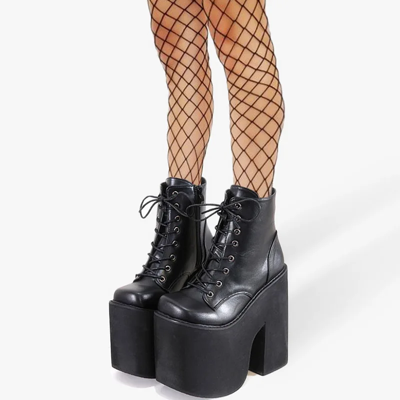 2026 New Women's Ultra-high Heel Booties, High-quality Women's Punk Thick Heel Height Fashion Shoes, Women's Shoes
2026 New Women's Ultra-high Heel Booties, High-quality Women's Punk Thick Heel Height Fashion Shoes, Women's Shoes