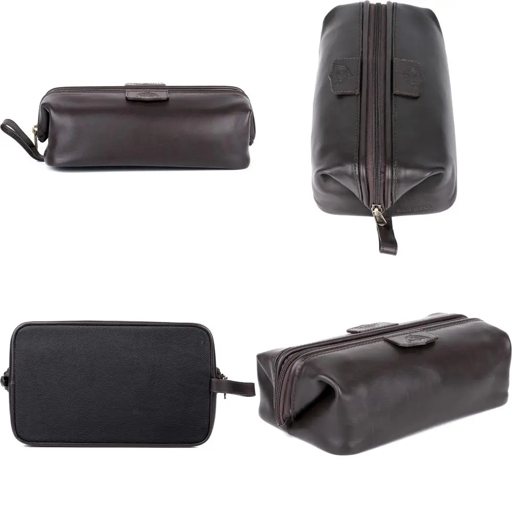 Luxury Traveler's Admiral Kit - Seasoned Brown Leather Travel Accessories Set
Luxury Traveler's Admiral Kit - Seasoned Brown Leather Travel Accessories Set