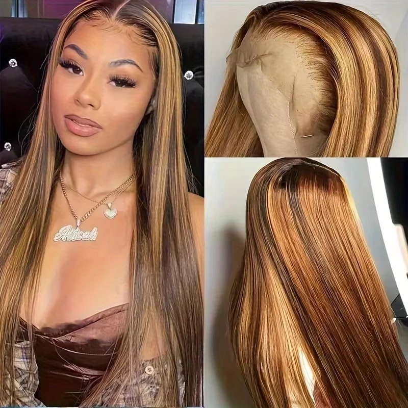 Парик с кружевной основой 360° из натуральных волос, предварительно проработанный, прямой, омбре, медово-русый с коричневым оттенком 4/27, Full HD, без клея
Парик с кружевной основой 360° из натуральных волос, предварительно проработанный, прямой, омбре, медово-русый с коричневым оттенком 4/27, Full HD, без клея