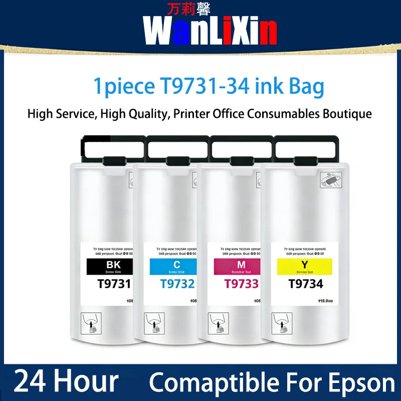 1piece Global Edition Version T9731-34 Ink Bag Compatible For Epson WF-C869Ra,WF-C869, WF-C869RD3TWFC,WF-C860
1piece Global Edition Version T9731-34 Ink Bag Compatible For Epson WF-C869Ra,WF-C869, WF-C869RD3TWFC,WF-C860