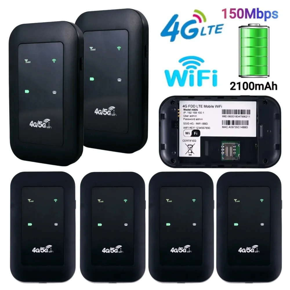 Pocket 4G LTE Router WiFi Repeater Signal Amplifier Network Expander Mobile Hotspot Wireless Mifi Modem Router SIM Card Slot
Pocket 4G LTE Router WiFi Repeater Signal Amplifier Network Expander Mobile Hotspot Wireless Mifi Modem Router SIM Card Slot