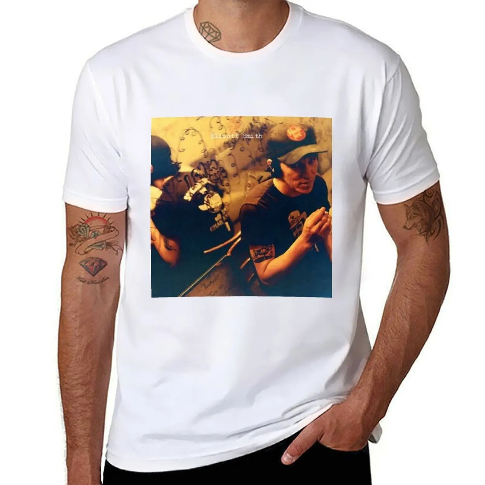Elliott Smith T-Shirt funny t shirts cotton man graphic t shirt T-Shirt 
Elliott Smith T-Shirt funny t shirts cotton man graphic t shirt T-Shirt