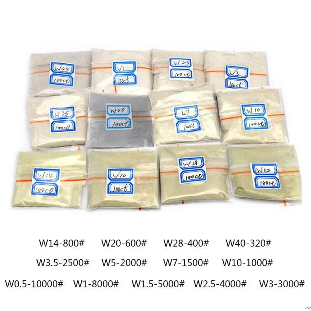 100 Carats / 20g W0.5 To W40 Polishing Powder -Diamond -Micron Powder Polishing Tools For Gemstones Jade Ceramics Carbide
100 Carats / 20g W0.5 To W40 Polishing Powder -Diamond -Micron Powder Polishing Tools For Gemstones Jade Ceramics Carbide