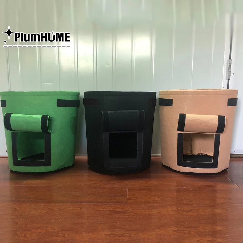 1PCS Felt Potato Planting Bag Large Diameter Vegetable Seedling Bag Non-woven Gardening Potato Growing Bucket
1PCS Felt Potato Planting Bag Large Diameter Vegetable Seedling Bag Non-woven Gardening Potato Growing Bucket