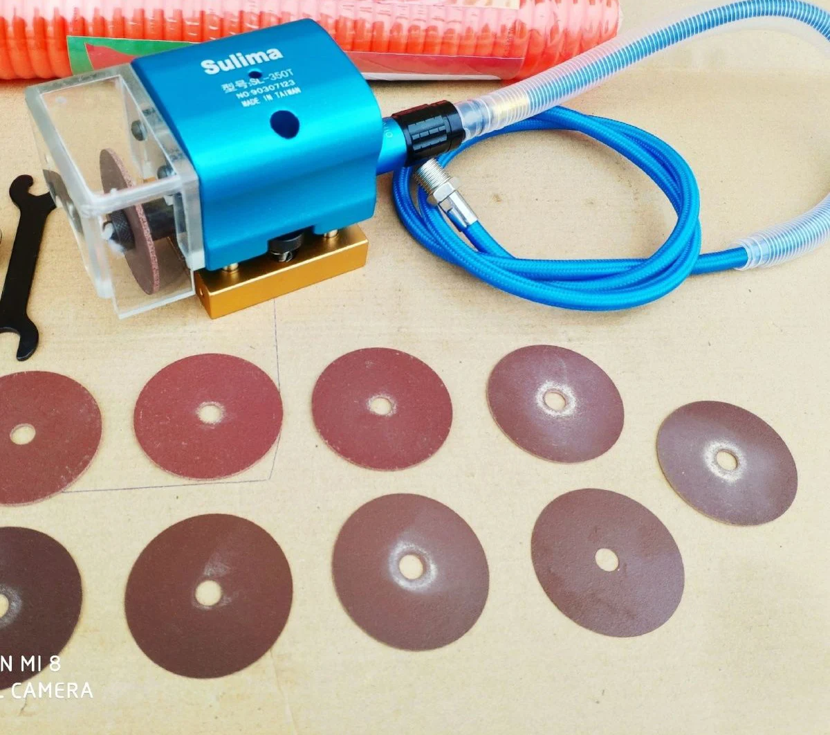 Pneumatic Nick Grinder Portable Groove Grinding Machine Abrasive Wheel Cutting Tool for Point Flat Mold 50mm Diameter
Pneumatic Nick Grinder Portable Groove Grinding Machine Abrasive Wheel Cutting Tool for Point Flat Mold 50mm Diameter
