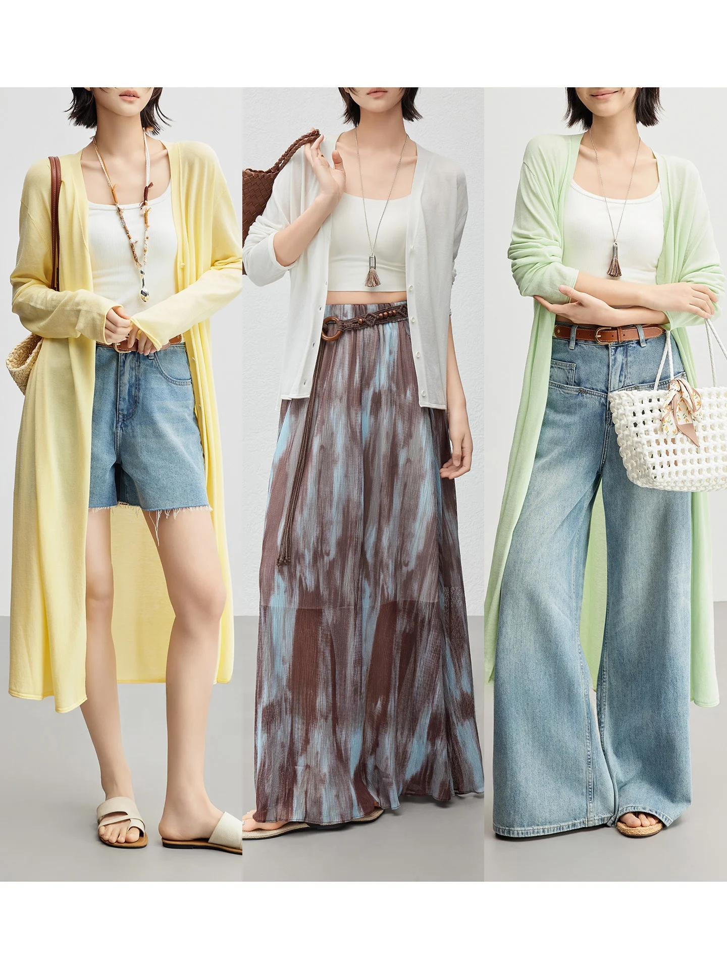 Кардиган MeiYang повседневный вязаный, дышащий, прохладный, с V-образным вырезом, длинными рукавами, средней длины, простой, для повседневной носки, свободного кроя, из шелка и хлопка
Кардиган MeiYang повседневный вязаный, дышащий, прохладный, с V-образным вырезом, длинными рукавами, средней длины, простой, для повседневной носки, свободного кроя, из шелка и хлопка