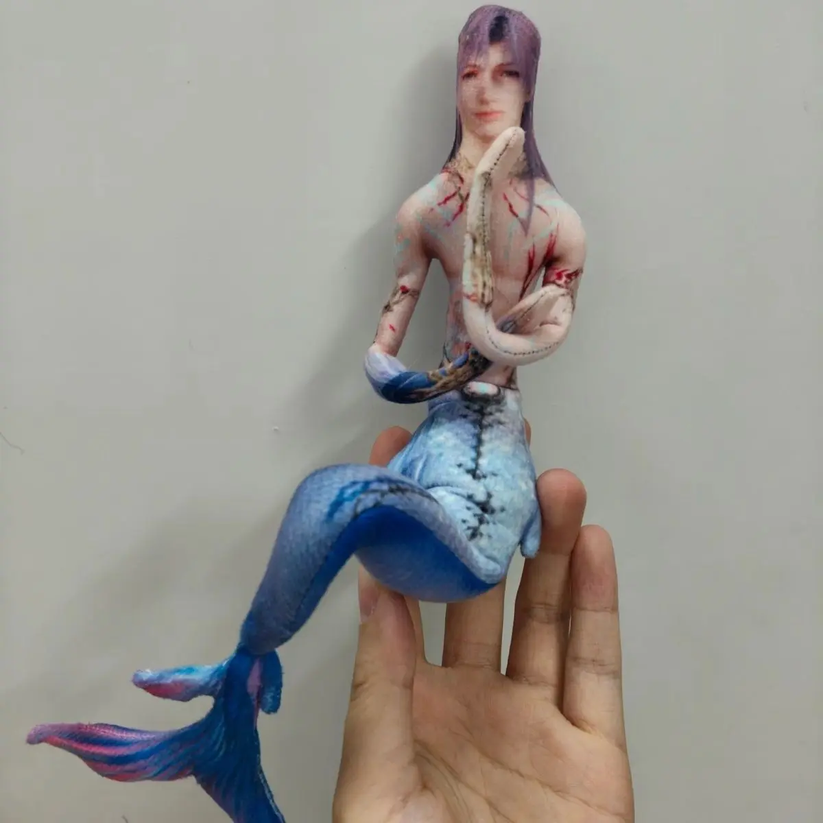 Anime Love and Deepspace Rafayel Sea God Outfit Cosplay Stuffed Doll Movable Wire Skeleton Fixed Pose Abstract Figure Plushie
Anime Love and Deepspace Rafayel Sea God Outfit Cosplay Stuffed Doll Movable Wire Skeleton Fixed Pose Abstract Figure Plushie