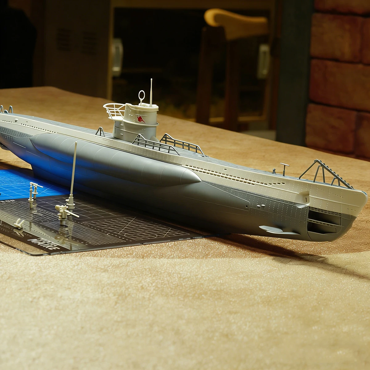 1/144 U96 Submarine Assembly Model 46.8cm with Abundant Detailed Parts Ships Static Model Kit Ship Toy Warship Model
1/144 U96 Submarine Assembly Model 46.8cm with Abundant Detailed Parts Ships Static Model Kit Ship Toy Warship Model