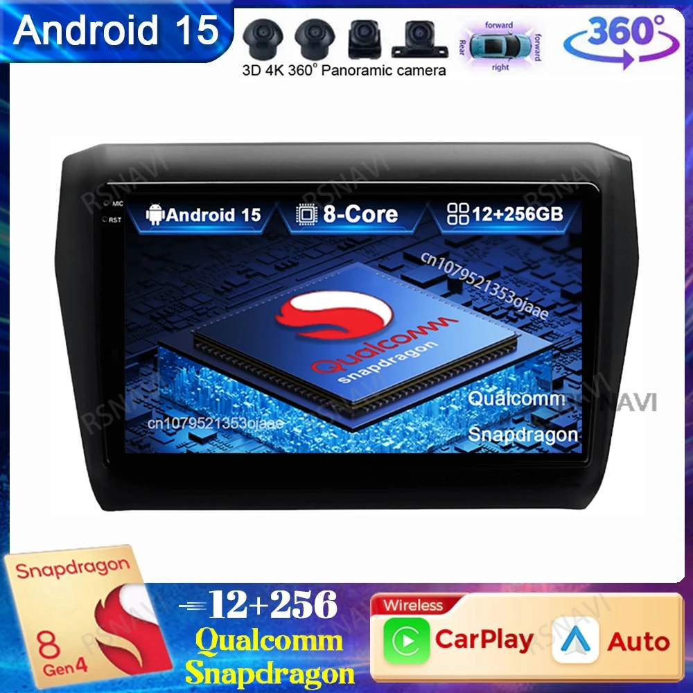 Android 15 Car Radio For Suzuki Swift 2016 2017 2018 2019 2020 2021 Qualcomm Stereo Multimedia GPS DSP BT Navigation 4G LTE DVD
Android 15 Car Radio For Suzuki Swift 2016 2017 2018 2019 2020 2021 Qualcomm Stereo Multimedia GPS DSP BT Navigation 4G LTE DVD