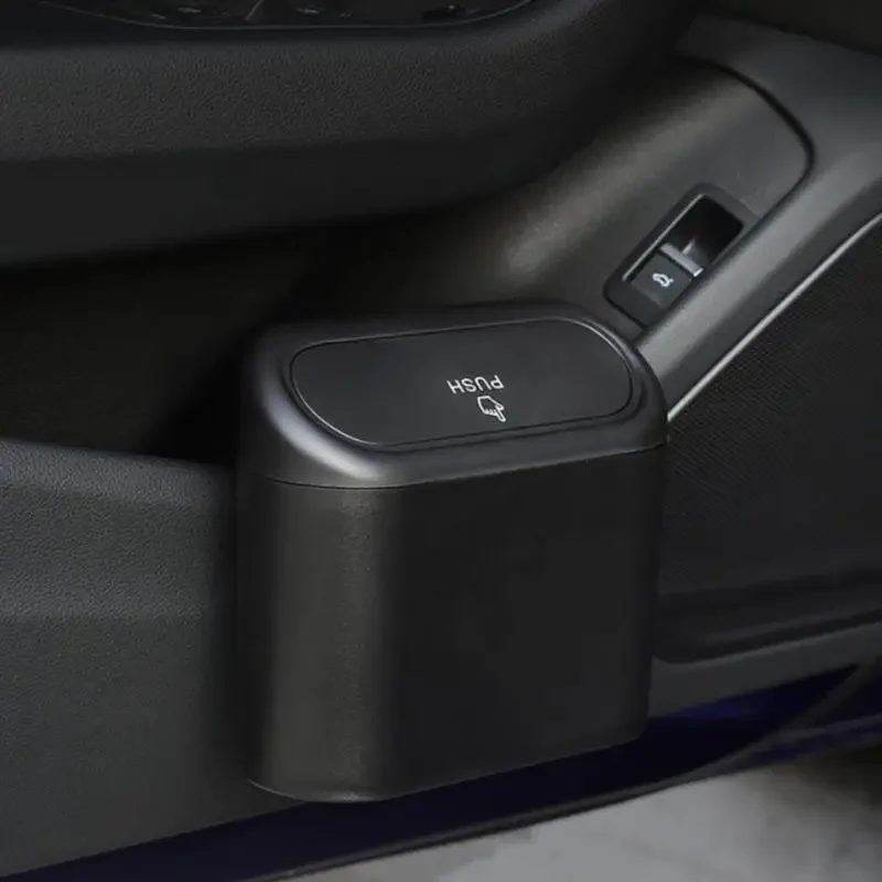 Car Trash Bin Hanging Vehicle Garbage Dust Case Storage Box Black Square Pressing Type Trash Can Auto Interior Accessories
Car Trash Bin Hanging Vehicle Garbage Dust Case Storage Box Black Square Pressing Type Trash Can Auto Interior Accessories